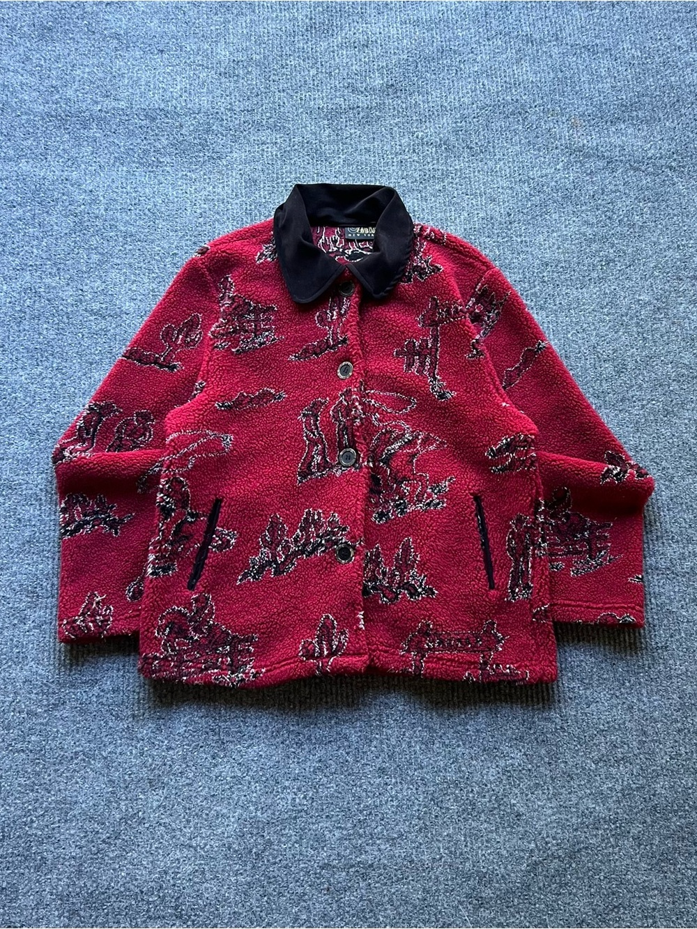 Vintage 90s Western Fleece